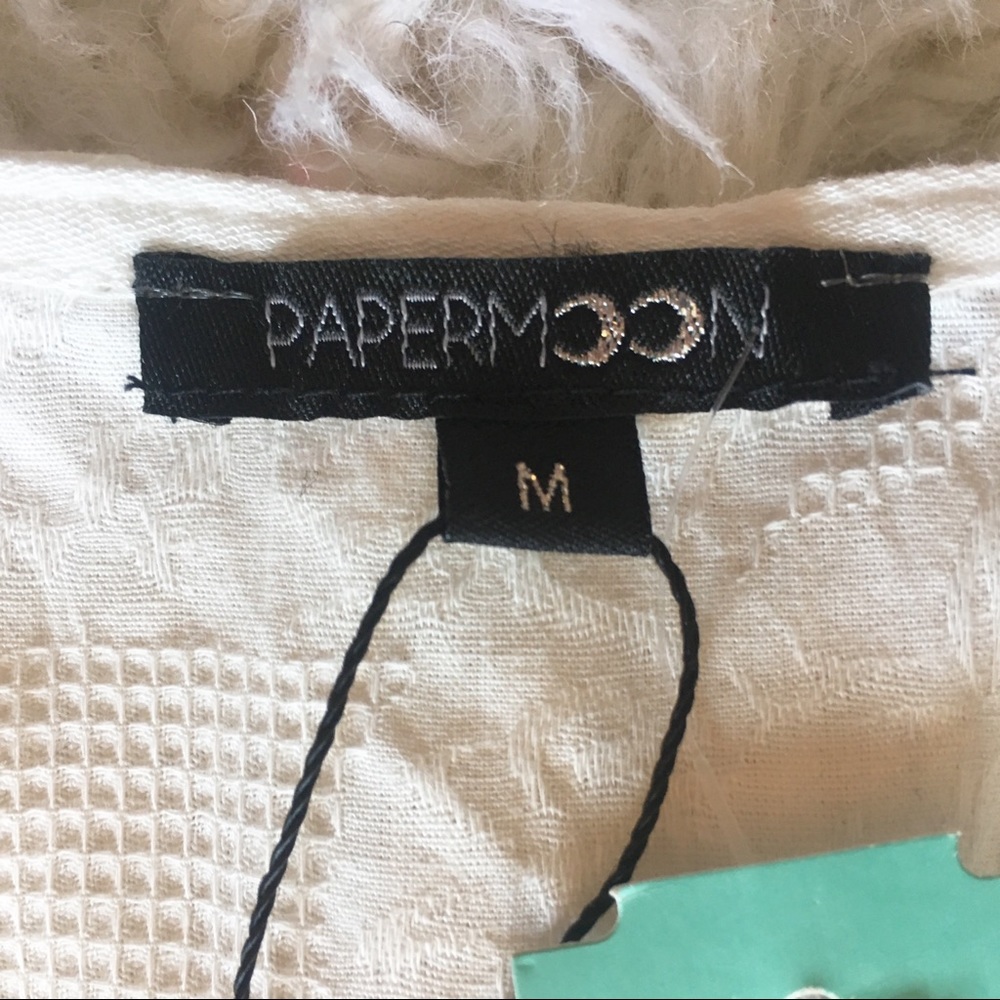 Papermoon Sessilee Split Neck Top - Picture 6 of 8